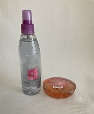 Vintage Bath Body Works Sweet Pea Body Splash Spray 8oz Glycerin Bar READ