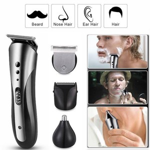 Kemei Rechargeable Hair Clipper Trimmer Men Shaver Electric Nose