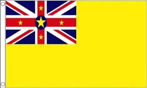 NIUE FLAG 5' x 3' New Zealand Flags Oceania Banner - Picture 1 of 1