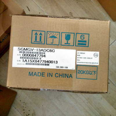 NEW YASKAWA SGMGV-13ADC6C AC SERVO MOTOR SGMGV13ADC6C In Box Expedited Shipping
