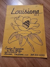 Needlepoint Book Louisiana Vol. 1 Creative Keepsakes By Betty Shelton