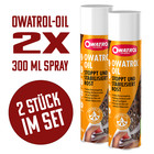 OWATROL Öl OIL Spray - 2 x 300ml Grundierung Rostumwandler Auto Korrosionsschutz
