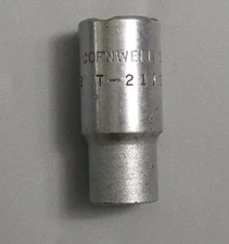 CORNWELL Tools USA T-2112LF, 3/8" Drive, 3/8" Socket, 1.5" Mid - Deep, 12 Point.