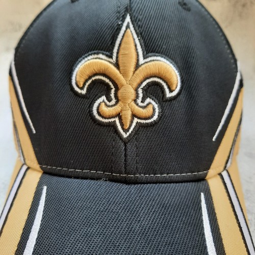 Reebok NFL New Orleans Saints Logo Mütze Cap Fitted Football Retro - Bild 2 von 10