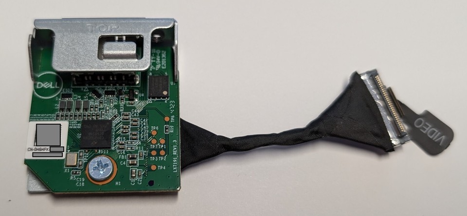 HDMI 2.1 Adapter Card Replacement For Dell Optiplex 7010 7020 MFF/SFF - Part 0H6HFK 054YMM