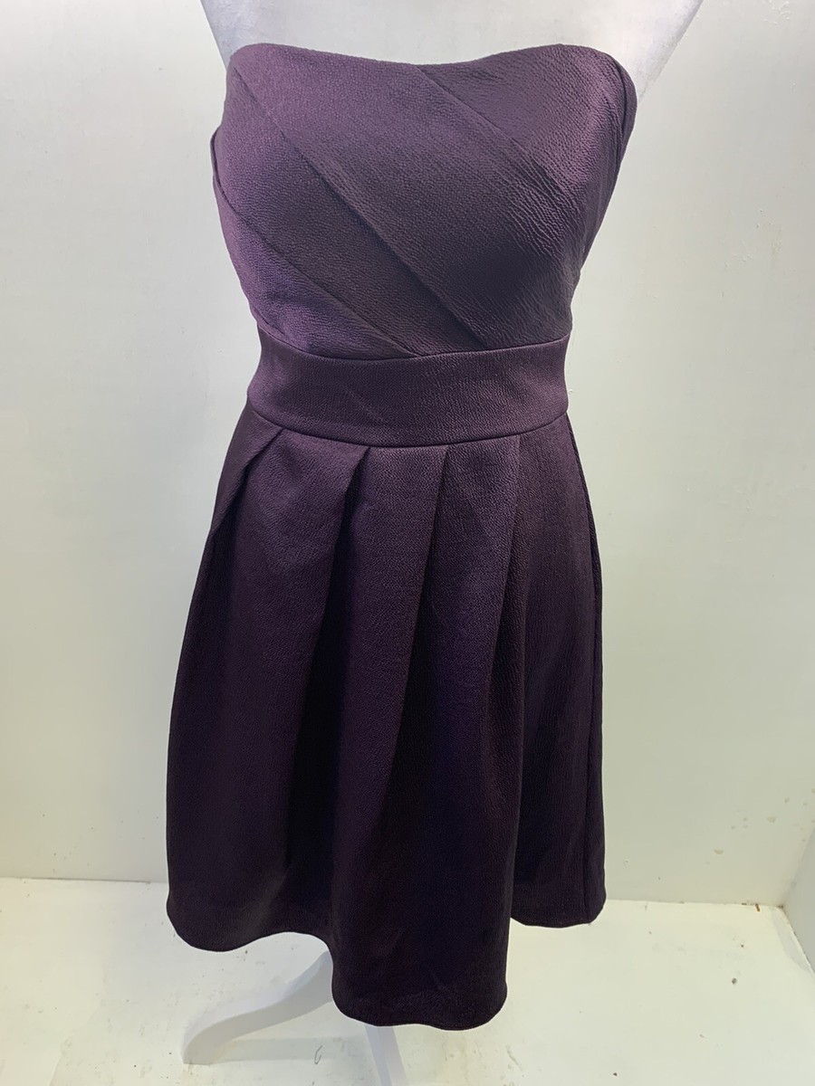 Jenny Yoo Collection Strapless Burgundy Bridemaids Dress Womens Size 12 | eBay Jenny Yoo Collection Strapless Burgundy Bridemaids Dress Womens Size 12 | eBay