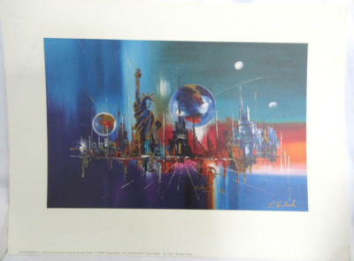 Eurographics Claus Schenk ''THE NEW YORKER'' Print Edition Sulzenbacher Guster EUC