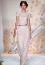 NWT designer LAUREN CONRAD RUNWAY Long Column Dress SIZE 4 holiday/party/evening