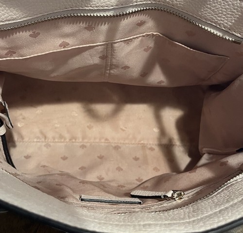 kate spade pink pebble leather handbag - Picture 9 of 14