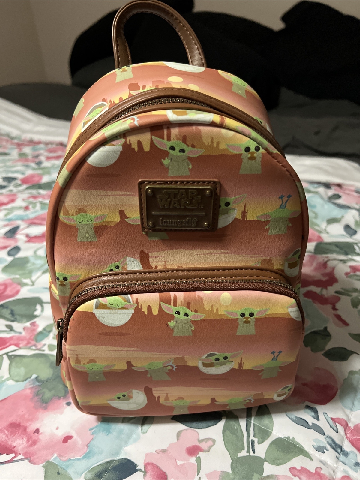 loungefly baby yoda mini backpack Gem