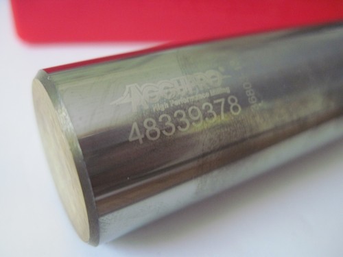 1" Carbide Radius End Mill 1" x 1-1/4" x 5" 3FL, .060R, ZrN, Accupro 48339378 - Picture 4 of 6