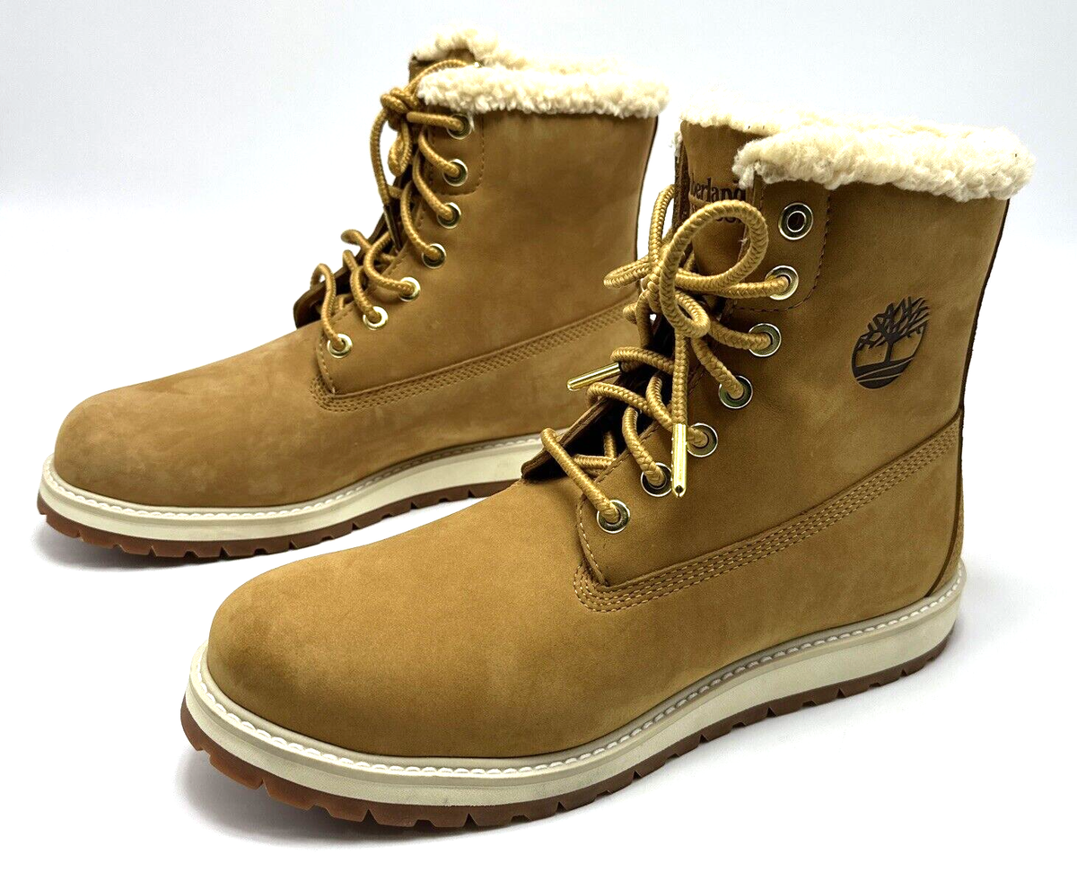 Timberland Richmond Ridge Boot Mens Size 8 M WTPF Fur Lined 