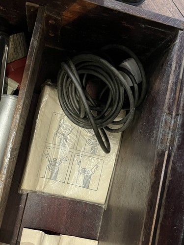 Vintage Electrolux Cylinder Vacuum Cleaner In Wooden Box - Picture 7 of 7