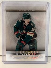 22/23 ADAM BECKMAN UD Artifacts Clear Cut Rookie Update CRU-39