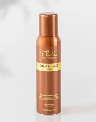 That'so On The Go Abbronzatura Spray Tan con DHA 6% colore DARK 125ml.