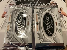 2-PACS 2020 Panini Certified Football Factory Sealed (5) cards per pack. 2 packs