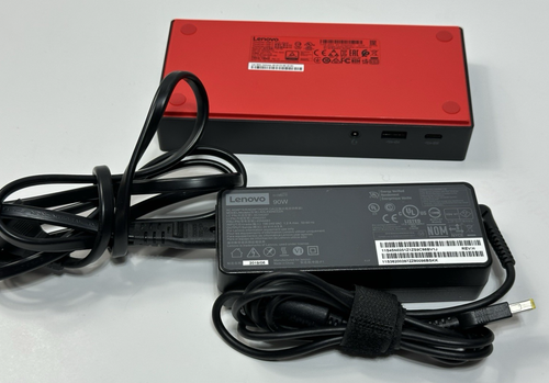 Lenovo ThinkPad USB-C Dock Gen 2 LDC-G2 40AS 03X7609 Dock w/ 90w Adapt FREE S/H