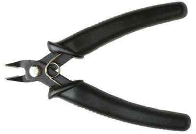 Excel Tools Spring Loaded Soft Grip Pliers Sprue Cutter (black) Carded 55595