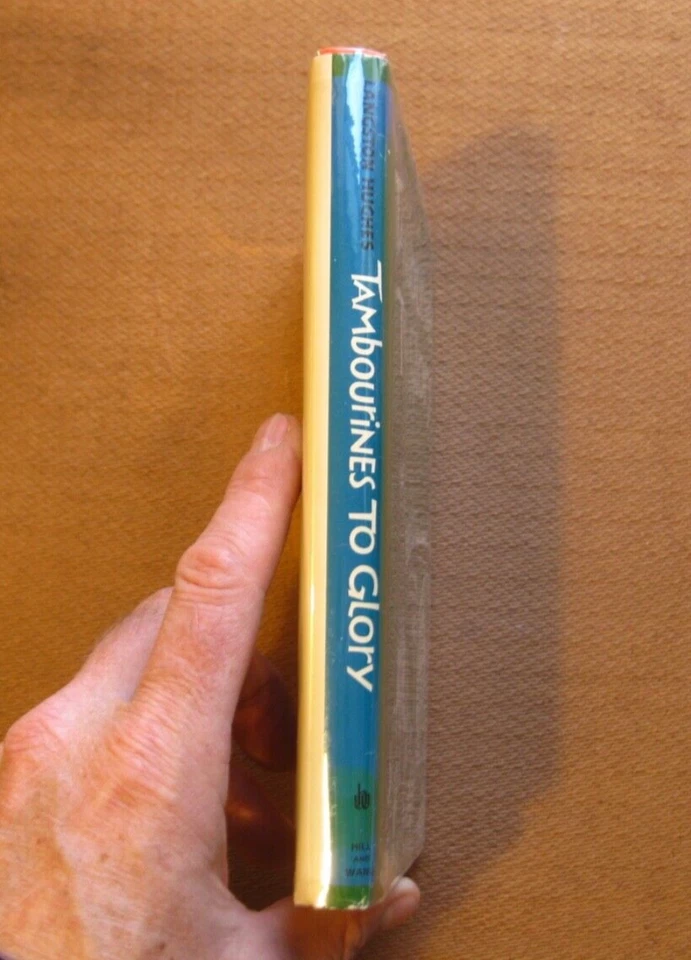 TAMBOURINES TO GLORY by Langston Hughes - 1st American Century HCDJ 1970 - Image 2 of 4