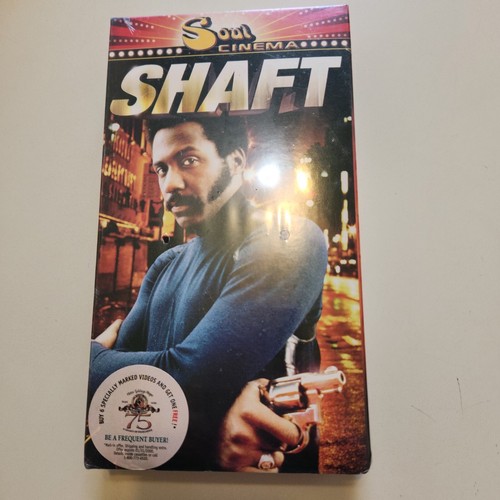 Shaft VHS Richard Roundtree Soul Cinema New In Original Shrink Wrap - Picture 7 of 7