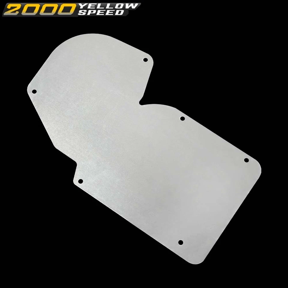 Fit for 1968-1982 Chevrolet Corvette A/C And Heater Delete Panel C3 Silver Foto 3 de 4