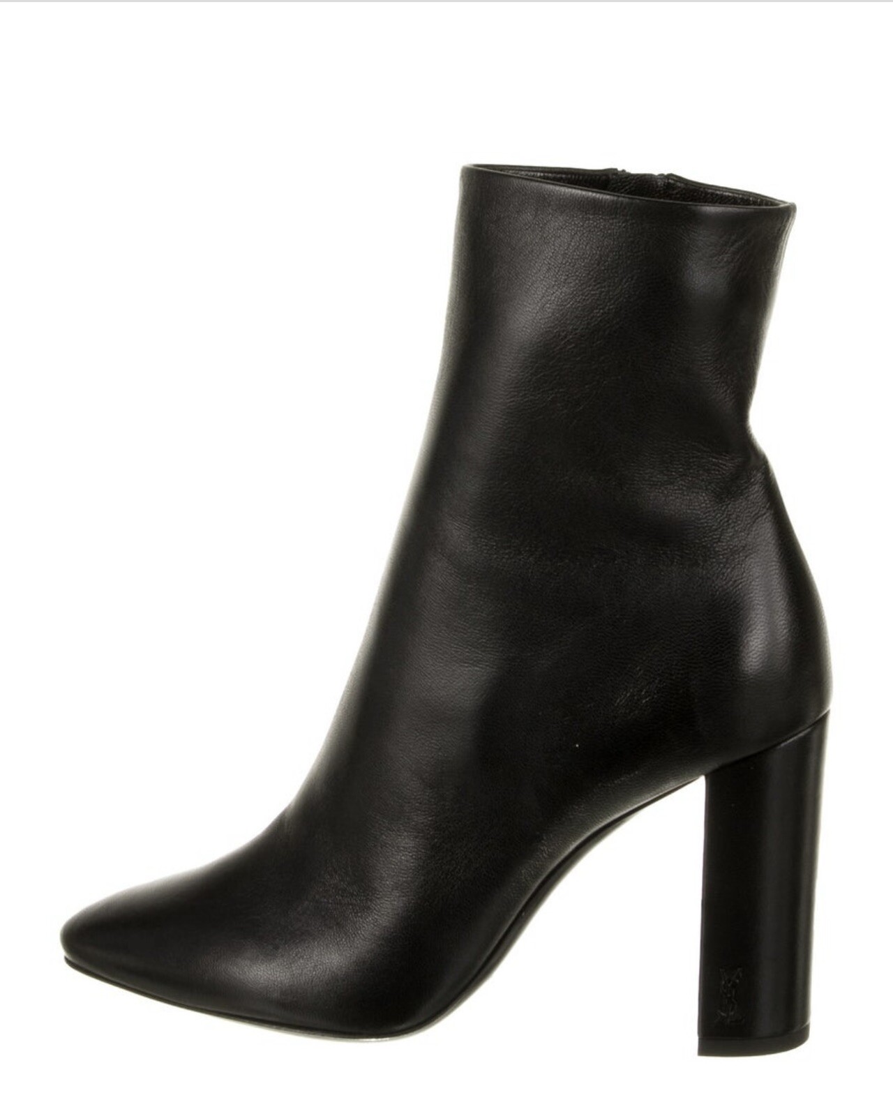 Stivali in pelle Yves Saint Laurent Lou Ancle taglia 7 vendita al dettaglio $1190