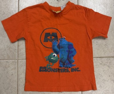 Vintage Monsters Inc Pixar Disney T Shirt Youth Size 4t Rare