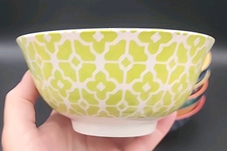 7- Certified International Porcelain Bowls 6" Beautiful Condition 