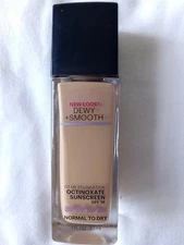 Maybelline Fit Me Foundation 310 Sun Beige Dewy + Smooth Normal To Dry Skin 1 oz