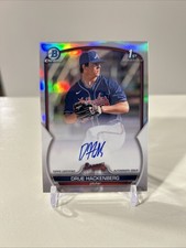 2023 Bowman Draft Chrome Prospect Refractor #/499 Drue Hackenberg Auto