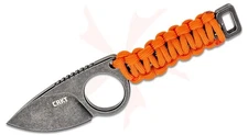 CRKT Tailbone Knife 2.13" 8Cr13mov Blade Paracord Handle &Sheath-Open Box Saving