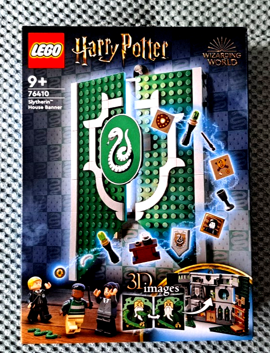 Lego Harry Potter 76410 Hausbanner Slytherin - Neu & OVP