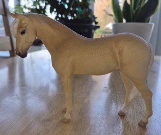 North Light New Forest Pony Palomino Apricot UK made stamped 1999