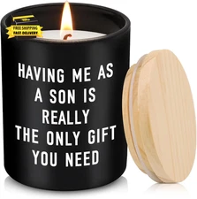 Christmas Gifts for Mom Dad from Son, Personalized Mom Birthday Gifts for Dad Bi