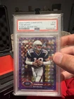 2023 Topps Composite Tom Brady #14 Purple Geometric #’d/199 PSA 9