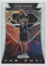 2019-20 Panini Prizm Far Out! Hyper Prizm Allen Iverson #18 HOF 1u6