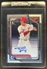2024 Bowman Draft Tyson Lewis Chrome Auto 1st Prospect #CPA-TL Reds