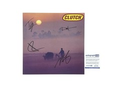 Clutch Band Signed Autographed Passive Restraints Reissue EP Vinyl Record Album