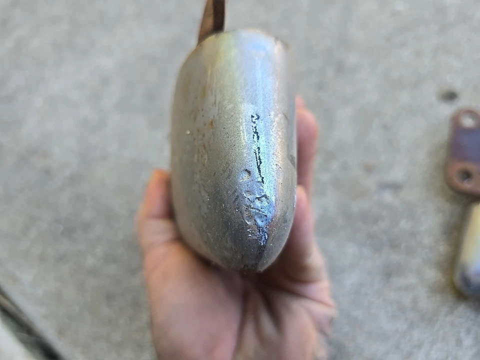 1959 Chevy Belair защита заднего бампера и монтажные кронштейны Impala Bel Air - Изображение 3 из 4