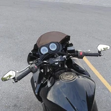 For Suzuki GSXR600 GSXR700 GSXR750 GSXR1000 Motorcycle Handle Bar End Mirrors F