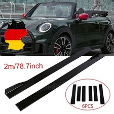 78,7" Auto Seitenschweller Ansätz Sideskirts Für Mini Cooper R55 R56 R57 R58 R59