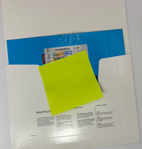 Windows 8.0 AND 8.1 OEM 64-Bit - 2 orig DISCS & license keys - Picture 4 of 5