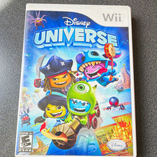 Disney Universe Nintendo Wii w/ Case, Manual, Multiplayer E10+ NTSC-U/C 2011