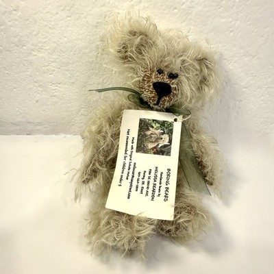 VTG Boring Bear Melissa Reardon OOAK Artist Teddy Schulte Mohair M.R. 2000 AS-IS