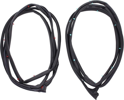 #ad #ad Front Driver and Passenger Side Door Seal Rubber Gasket Weatherstrip for Honda A $42.90