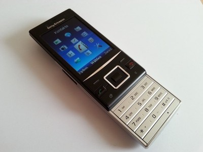 SONY ERICSSON HAZEL J20i SCHWARZ TOP OVP OHNE SIMLOCK SLIDER HANDY SELTEN RAR
