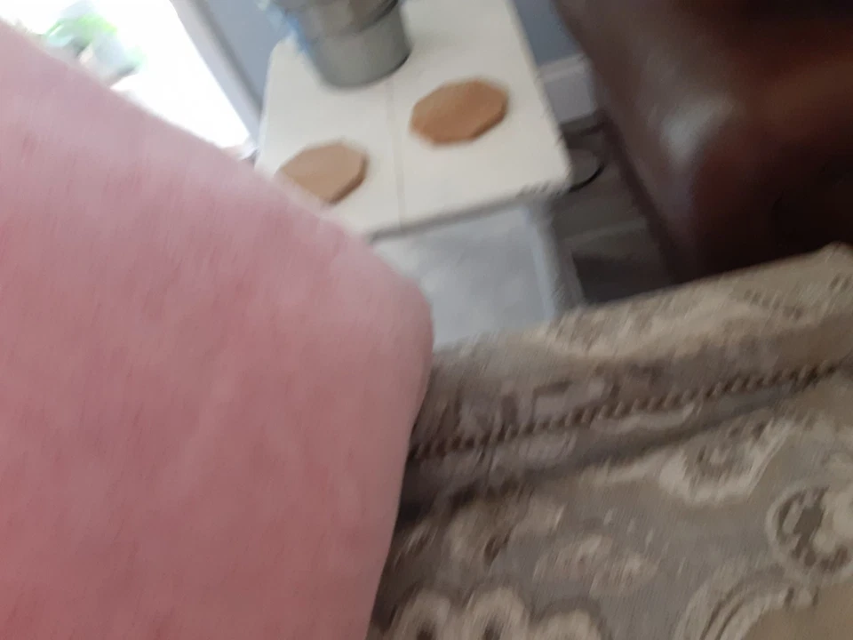 Almohadas vintage hechas a mano para pastel corto de fresa ROSA Foto 2 de 4