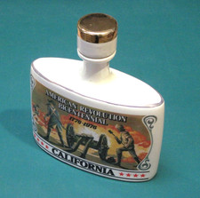 Early Times Whisky Limited Edition Ceramic Bottle USA Bicentenery 1776 -  1976