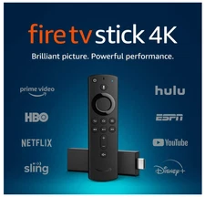 Amazon Fire TV Stick 4K  Streaming Device with Alexa Voice Remote