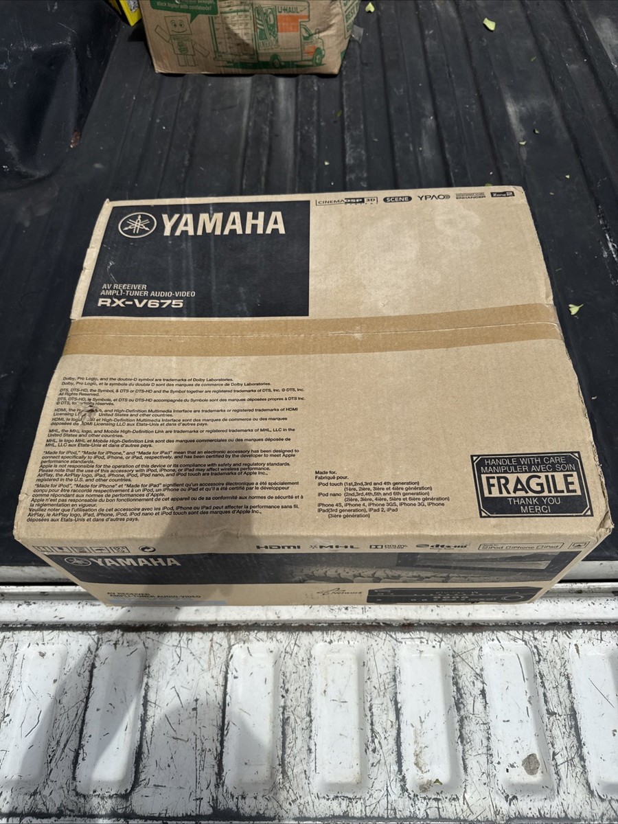 YAMAHA - NATURAL SOUND AV RECEIVER RX-V675 | eBay